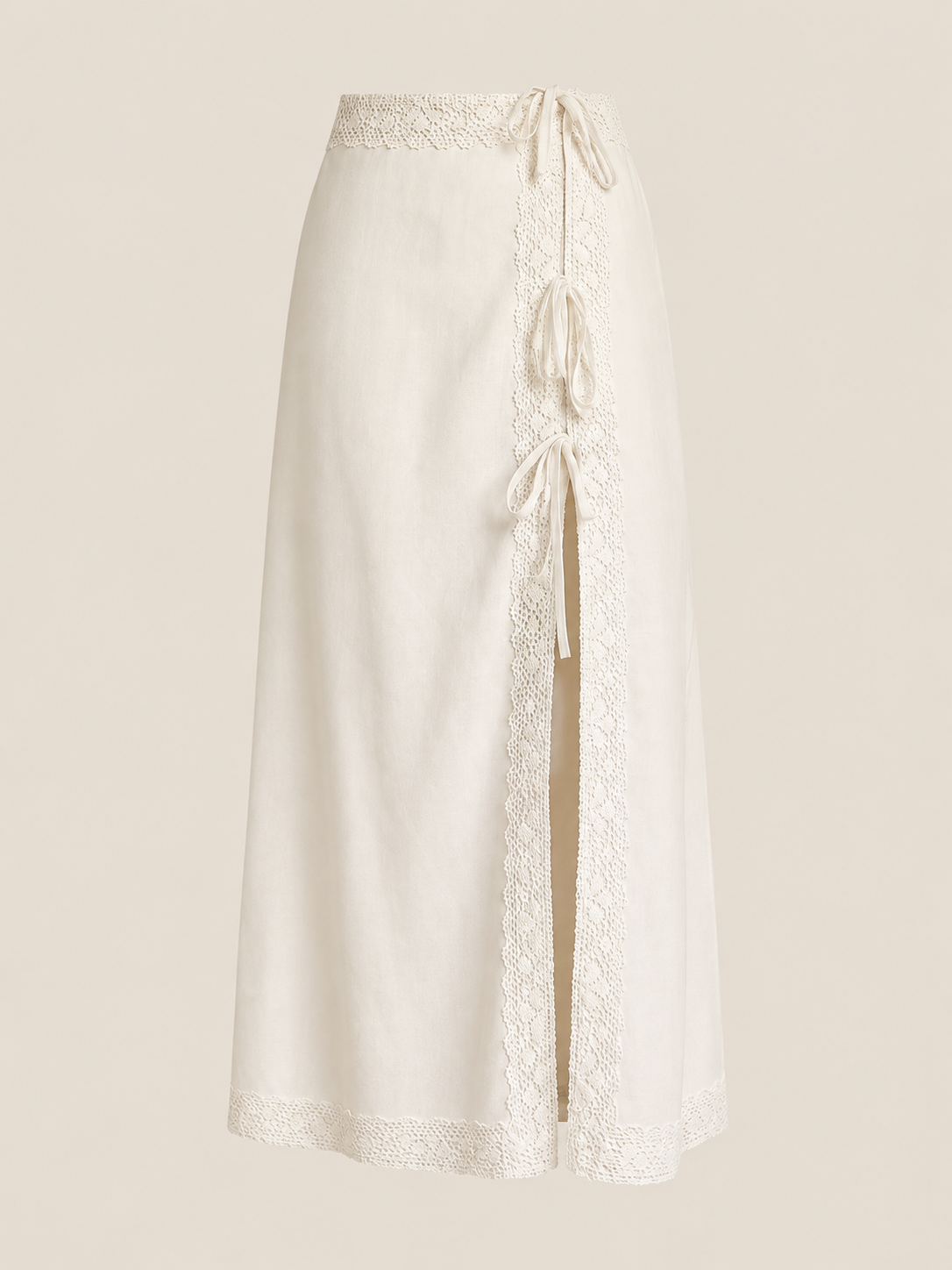 Small filet lace skirt