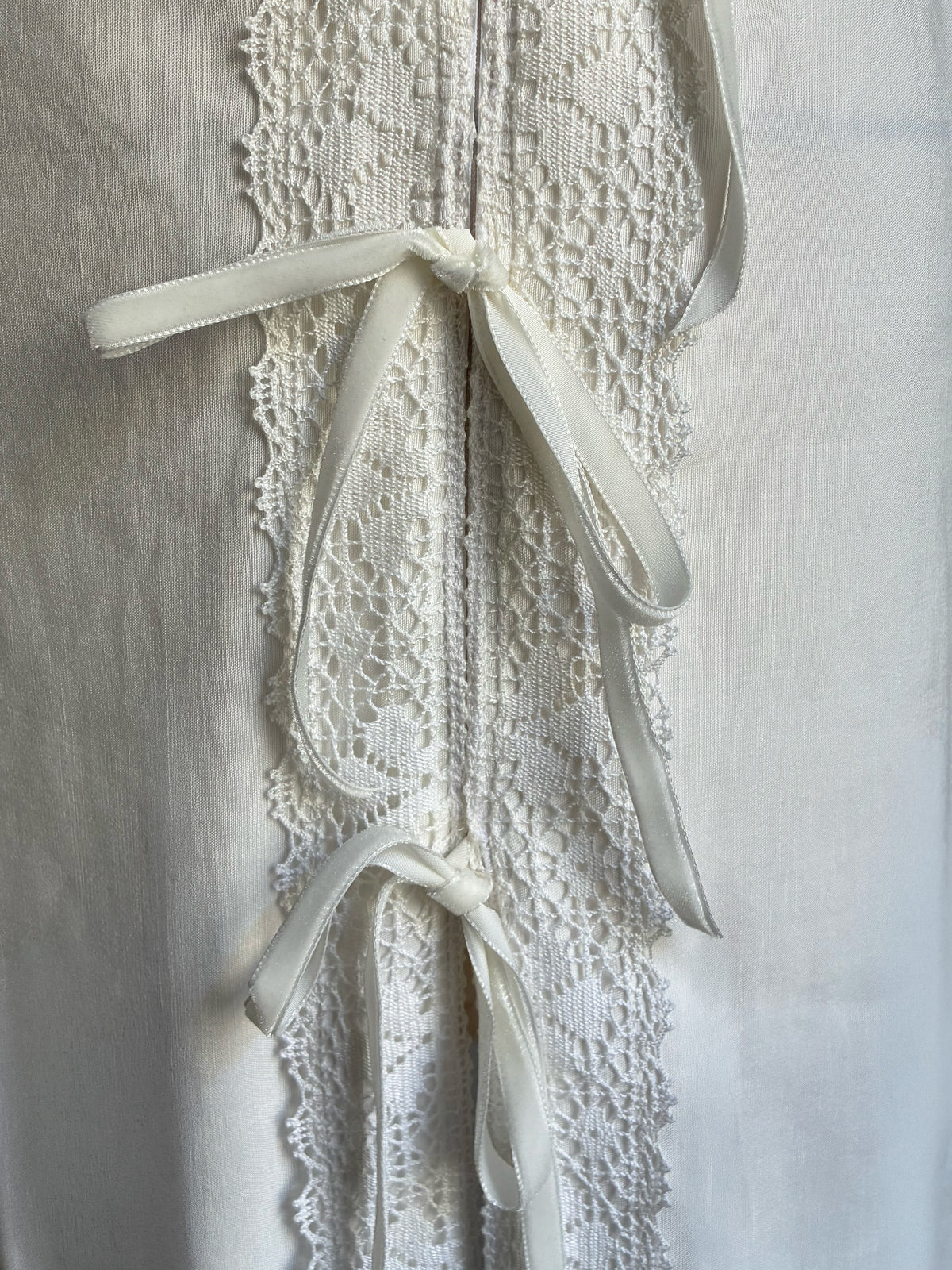 Small filet lace skirt
